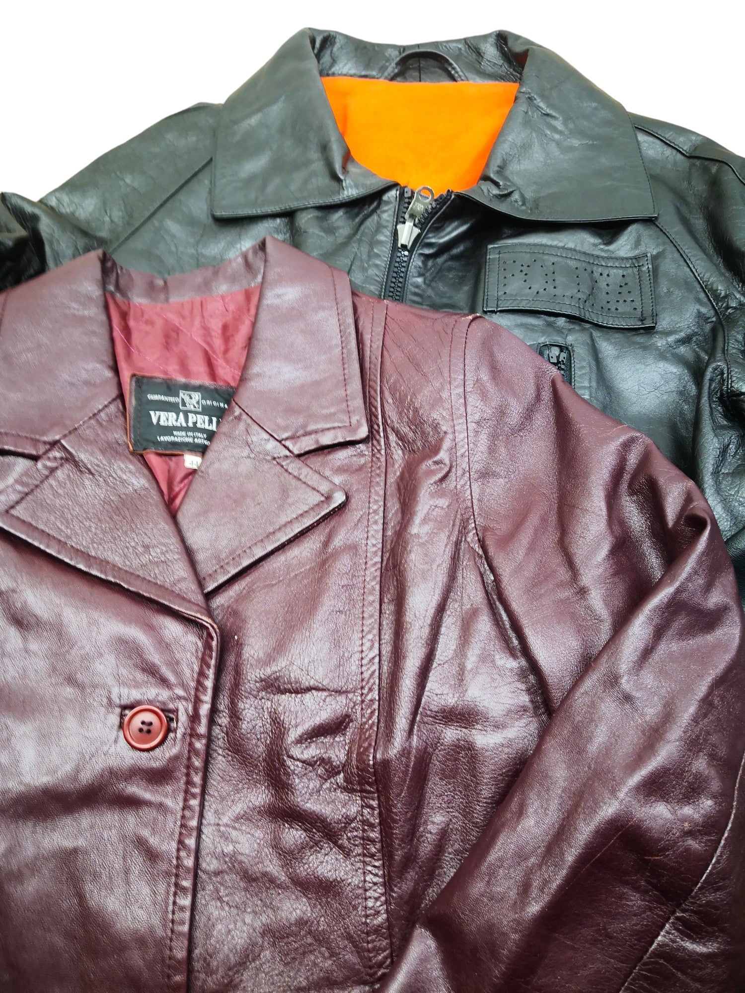 MIX LEATHER JACKETS VINTAGE | KILO SALT