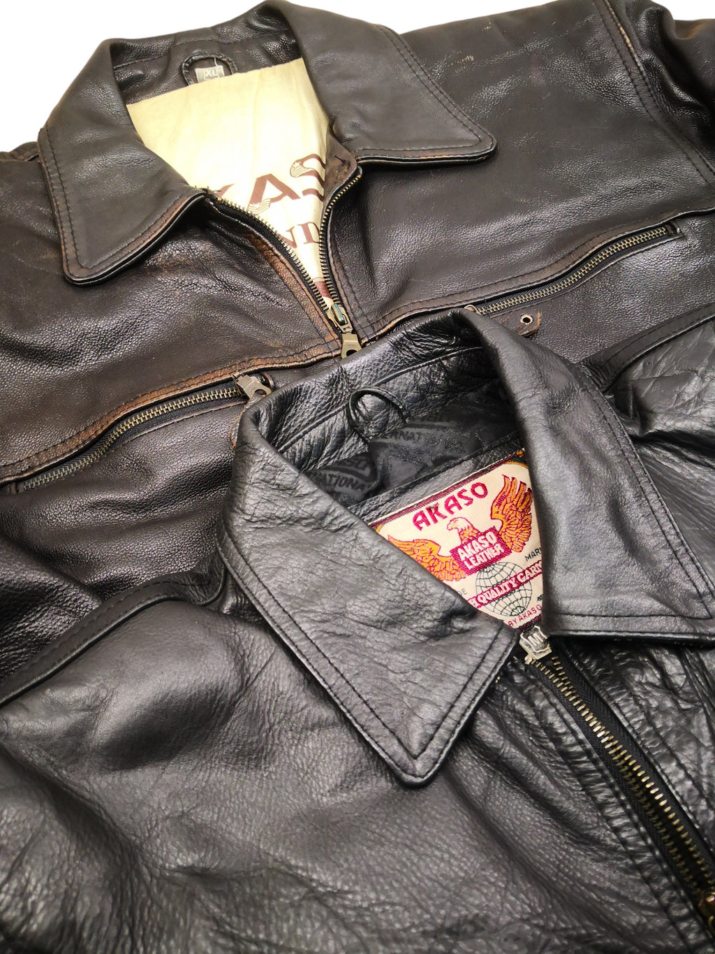 MIX LEATHER JACKETS VINTAGE | KILO SALT